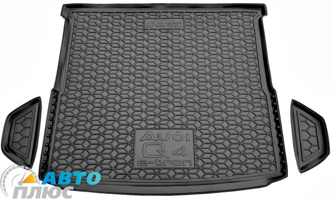 Автомобильный коврик в багажник Audi Q4 e-tron 2021- верхняя полка (AVTO-Gumm)