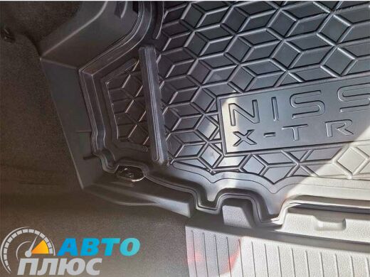 Автомобильный коврик в багажник Nissan X-Trail (T33) 2022- (5 мест) нижняя полка (AVTO-Gumm)