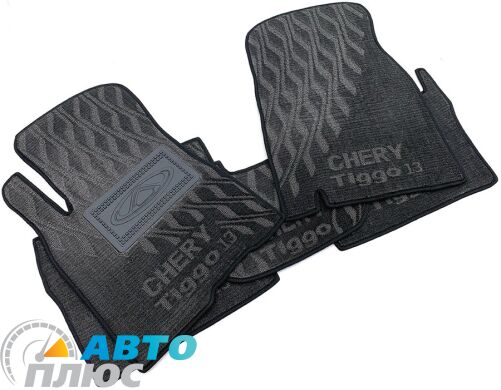 Композитные коврики в салон Chery Tiggo 2005- (V) серые AVTO-Tex
