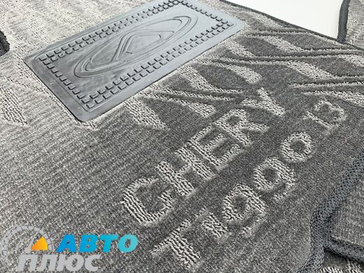 Композитные коврики в салон Chery Tiggo 2005- (V) серые AVTO-Tex