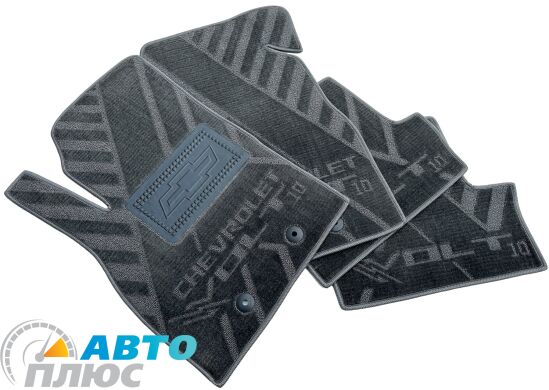 Композитные коврики в салон Chevrolet Volt 2010- (X) серые AVTO-Tex