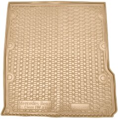 Автомобильный коврик в багажник Mercedes E (W210) 1995- Universal бежевый (AVTO-Gumm)