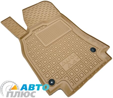 Автомобильные коврики в салон Audi A4 (B8) 2008- бежевые (AVTO-Gumm)