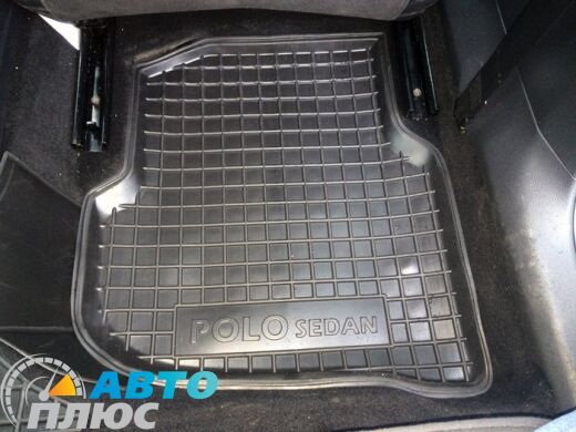 Автомобільні килимки в салон Volkswagen Polo Sedan 2010- (Avto-Gumm)