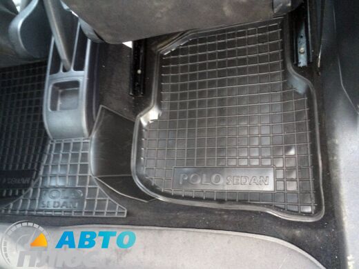 Автомобільні килимки в салон Volkswagen Polo Sedan 2010- (Avto-Gumm)