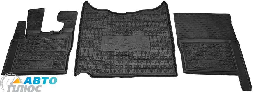 Автомобильные коврики в салон DAF XF 105 2005-2013 (AVTO-Gumm)
