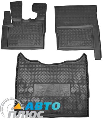 Автомобильные коврики в салон DAF XF 105 2005-2013 (AVTO-Gumm)