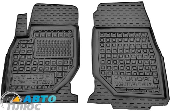 Передні килимки в автомобіль Hyundai Terracan 2001-2007 (AVTO-Gumm)