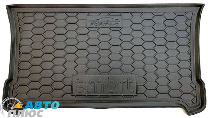 Автомобильный коврик в багажник Smart ForTwo 453 2014- (Avto-Gumm)