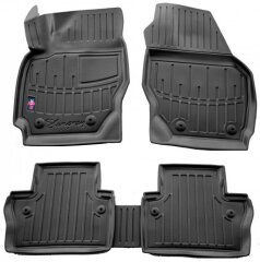 3D Коврики в салон автомобиля Volvo XC70 07-/S80 06-/V70 07- (Stingray)