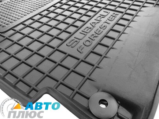 Водительский коврик в салон Subaru Forester 2 2002-2008 (Avto-Gumm)