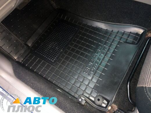 Водительский коврик в салон Subaru Forester 2 2002-2008 (Avto-Gumm)