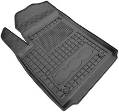 Водительский коврик в салон Fiat 500 2007- (Avto-Gumm)