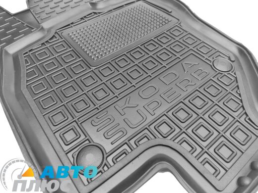 Водительский коврик в салон Skoda SuperB 2024- (AVTO-Gumm)