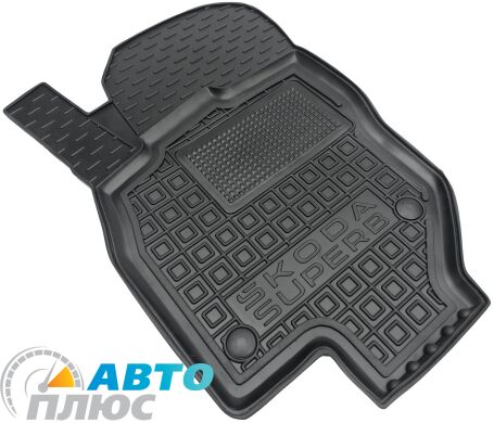 Водительский коврик в салон Skoda SuperB 2024- (AVTO-Gumm)