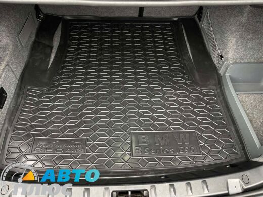 Автомобильный коврик в багажник BMW 3 (E90) 2005- Sedan (AVTO-Gumm)