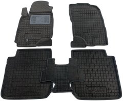 Гибридные коврики в салон Mitsubishi Outlander 2003-2007 (АКПП) (AVTO-Gumm)