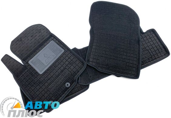 Гибридные коврики в салон Mitsubishi Outlander 2012- (Avto-Gumm)