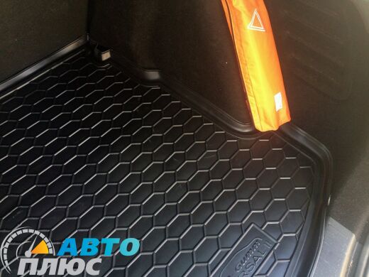 Автомобильный коврик в багажник Renault Megane 3 2009- Universal (с ушами) (Avto-Gumm)