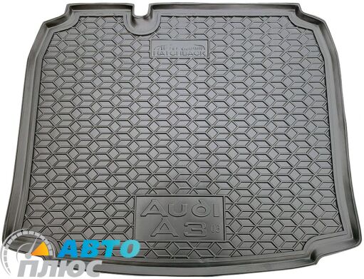 Автомобильный коврик в багажник Audi A3 2004-2012 Hatchback (AVTO-Gumm)
