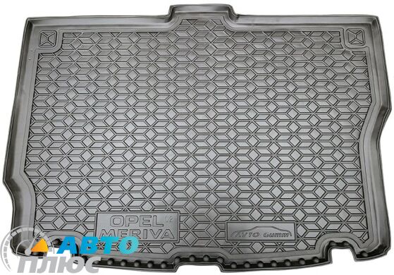 Автомобильный коврик в багажник Opel Meriva A 2002- (Avto-Gumm)