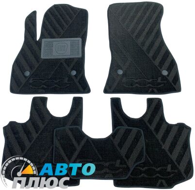 Композитные коврики в салон Fiat 500L 2013- (X) AVTO-Tex