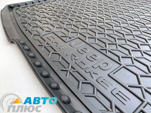 Автомобильный коврик в багажник Jeep Cherokee 2014- (AVTO-Gumm)