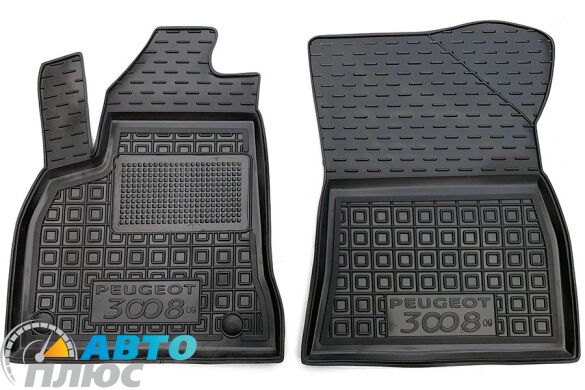 Передние коврики в автомобиль Peugeot 3008 2010-2016 (AVTO-Gumm)