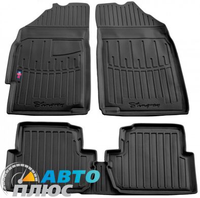 3D Коврики в салон автомобиля Ravon R2 15-/Daewoo Matiz 09-/Chevrolet Spark 10- (Stingray)