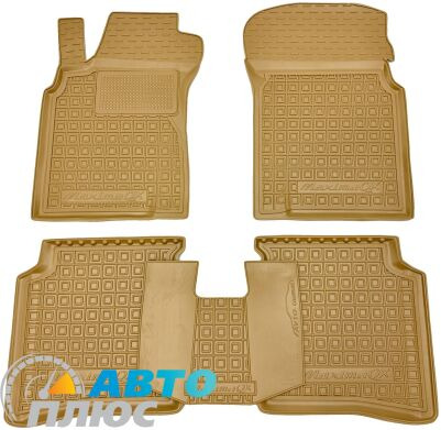 Автомобильные коврики в салон Nissan Maxima QX (A33) 2000- бежевые (AVTO-Gumm)