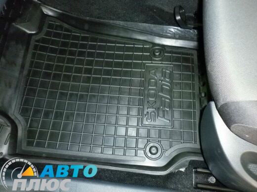 Автомобильные коврики в салон Skoda Fabia 3 2015- (Avto-Gumm)