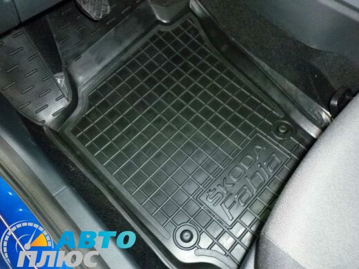 Автомобильные коврики в салон Skoda Fabia 3 2015- (Avto-Gumm)