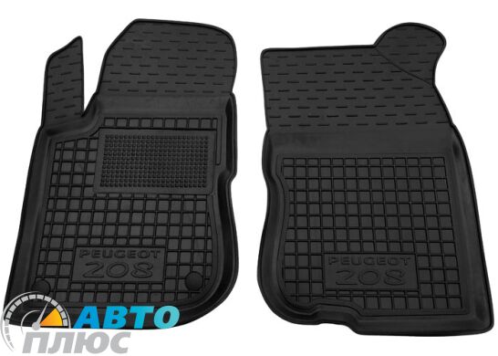 Передние коврики в автомобиль Peugeot 208 2013- (Avto-Gumm)