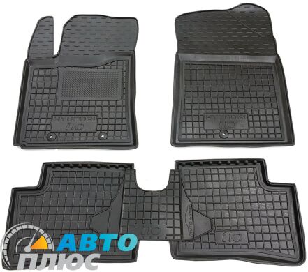 Автомобильные коврики в салон Hyundai i10 2014- (Avto-Gumm)
