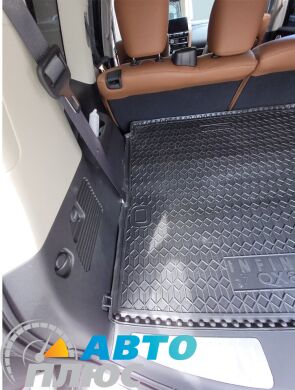 Автомобильный коврик в багажник Infiniti QX80 2018- 7 мест (AVTO-Gumm)