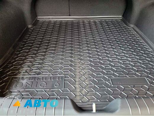 Автомобильный коврик в багажник Hyundai Ioniq 6 2022- (AVTO-Gumm)