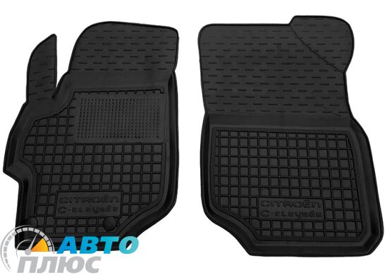 Передние коврики в автомобиль Citroen C-Elysee 2013- (Avto-Gumm)
