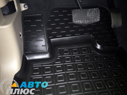 Водительский коврик в салон Mitsubishi Pajero Sport 2016- (Avto-Gumm)