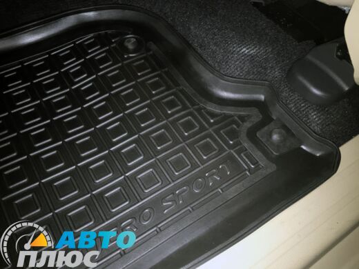 Водительский коврик в салон Mitsubishi Pajero Sport 2016- (Avto-Gumm)