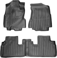 3D Коврики в салон автомобиля Honda CR-V 2002-2006 (Stingray)