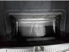 Автомобильный коврик в багажник Tesla Model S 2012- нижний (AVTO-Gumm)