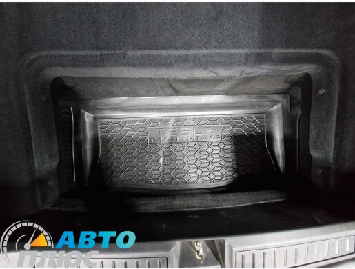 Автомобильный коврик в багажник Tesla Model S 2012- нижний (AVTO-Gumm)