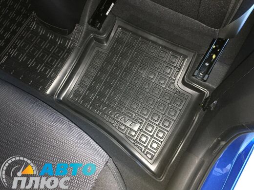Автомобильные коврики в салон Hyundai Accent 2017- (Avto-Gumm)