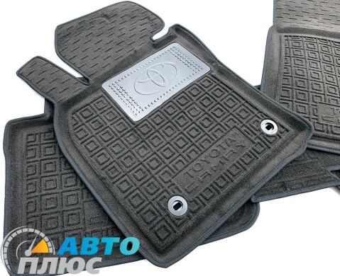 Гибридные коврики в салон Toyota Camry 70 2018- (AVTO-Gumm)