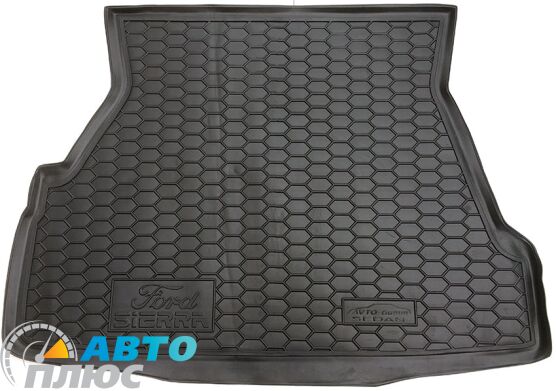 Автомобильный коврик в багажник Ford Sierra 1987-1994 Hb/Sd (AVTO-Gumm)