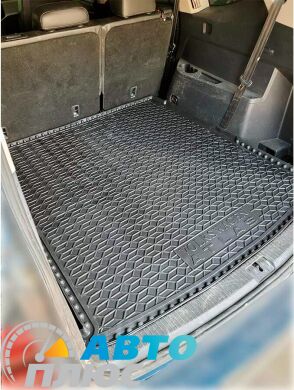 Автомобильный коврик в багажник Volkswagen Atlas 2016- 7 мест удлиненный (AVTO-Gumm)