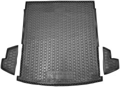 Автомобильный коврик в багажник Volkswagen Atlas 2016- 7 мест удлиненный (AVTO-Gumm)