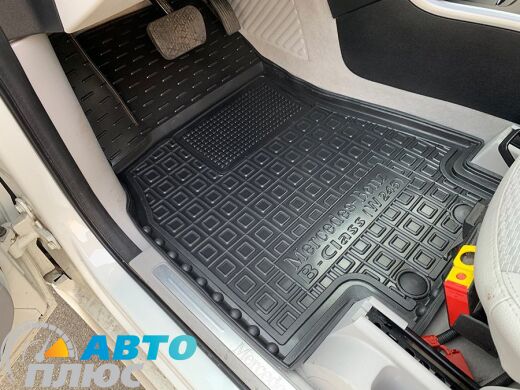 Передние коврики в автомобиль Mercedes B (W245) 2005-2011 (Avto-Gumm)