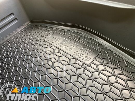 Автомобильный коврик в багажник Chevrolet Bolt EV 2016- нижняя полка (Avto-Gumm)