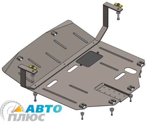 Металлическая защита двигателя Kia Sportage 4 2016- (Кolchuga) Standart